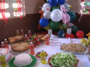 Christmas Dinner in Haiti!